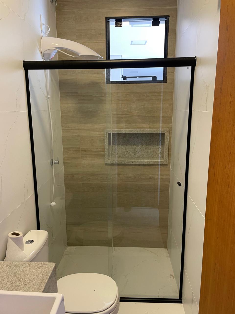 Box de banheiro — obra executada pela Quality Glass